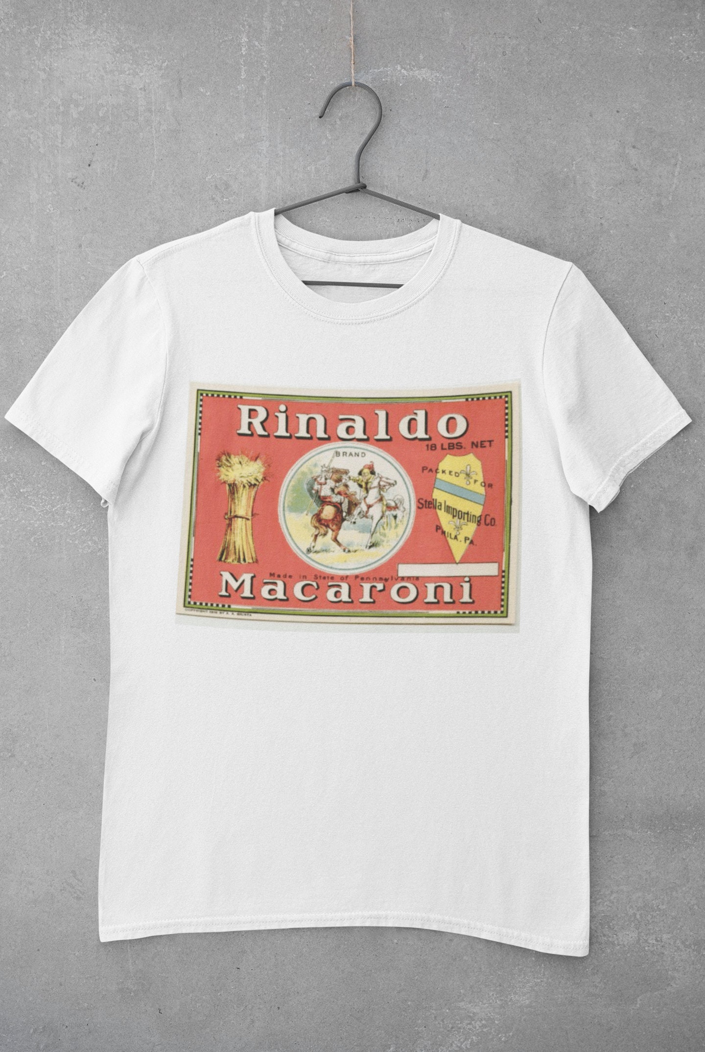 Pasta Shirt, Old Pasta Labels, Graphic Tee, I Love Pasta, Italian Lover, Chef Birthday, Gift for