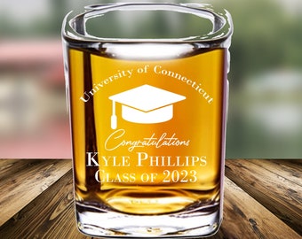 Graduation Favors - Personalized Shotglasses - Gifts for Graduation Party Guests - Bulk Shot Glasess