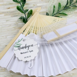 Personalized Hand Fans | Personalized Wedding Fans | Paper Hand Fans for Wedding | Bulk Wedding Favors