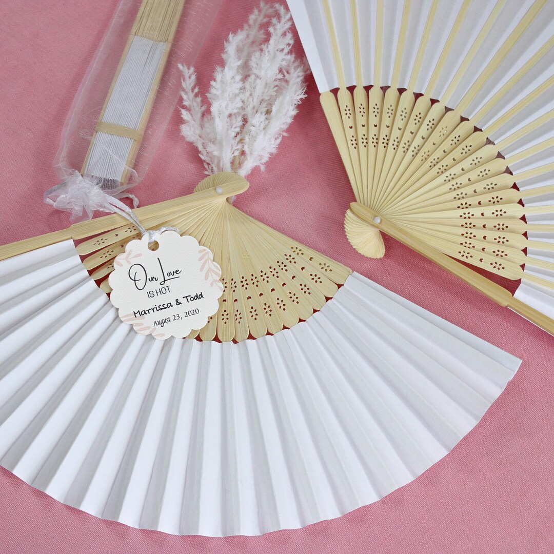 Personalized Hand Fans Personalized Wedding Fans Paper Hand Fans for