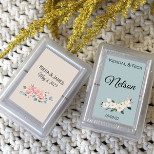 Playing Card Favors/Customized bulk playing cards/Playing card wedding favors/party card favors