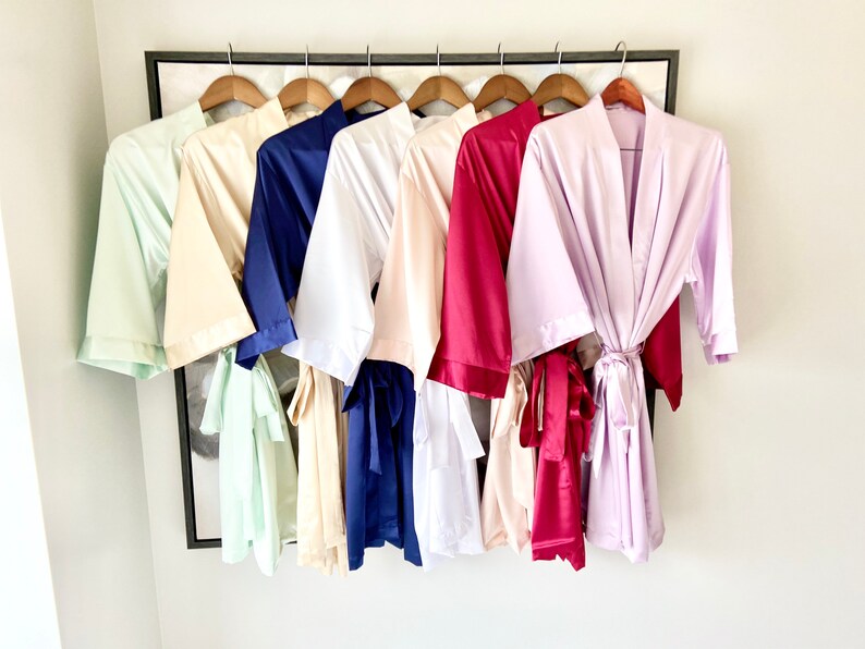 Bridesmaid Satin Robes