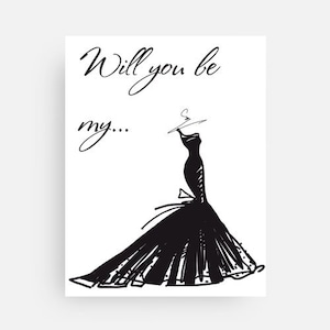 Bridesmaid Proposal/Thank you Cards