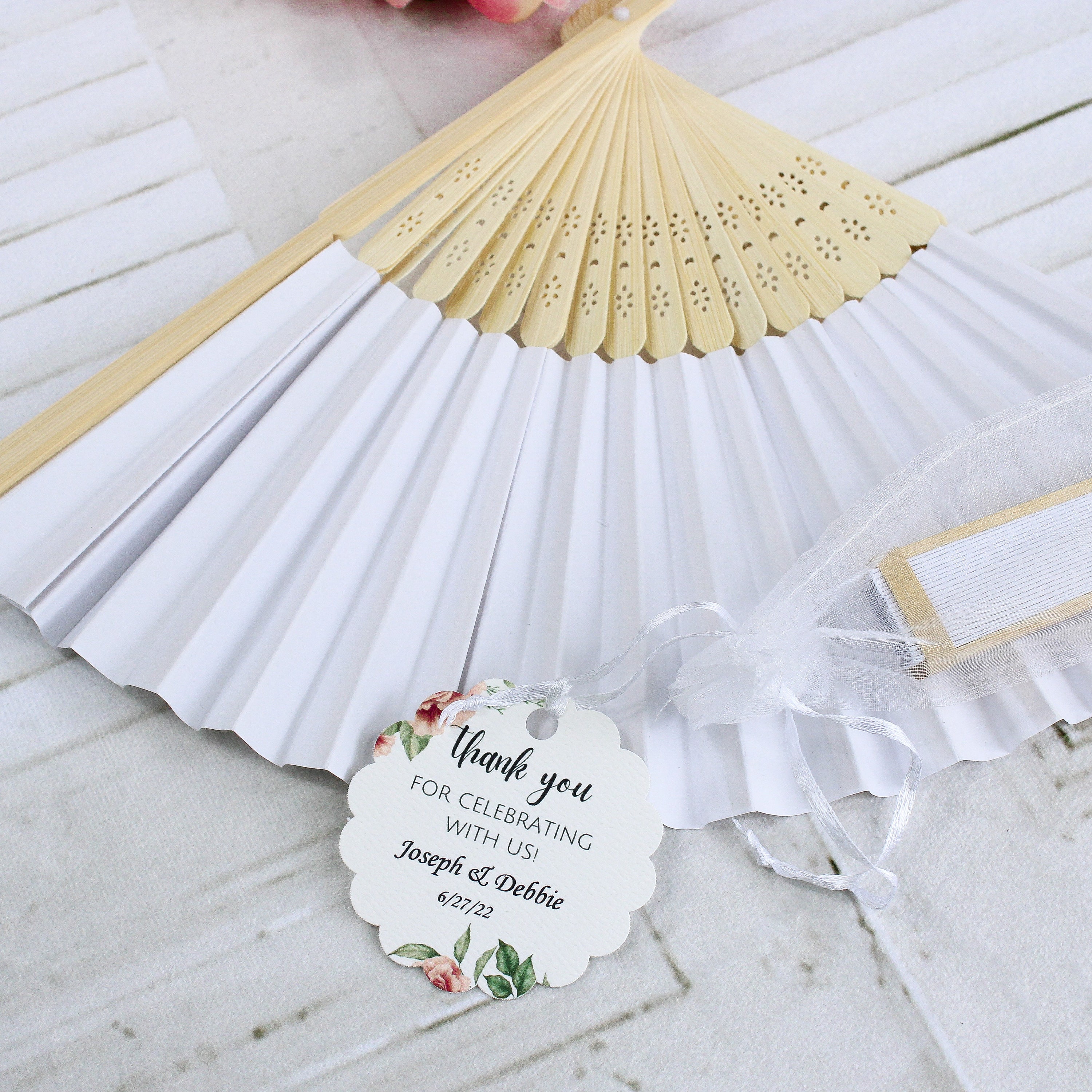25 Hand Fan Wedding Favors to Keep Your Guests Cool (from $1.39