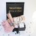 Bridesmaid Proposal Gift Box Set or Maid of Honor can include Bridal Robe, Tumbler, Pasmina, Neclace, Candle, Compact, Champgane Flute. 