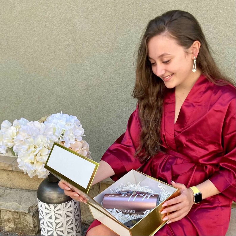 Bridesmaid Satin Robes