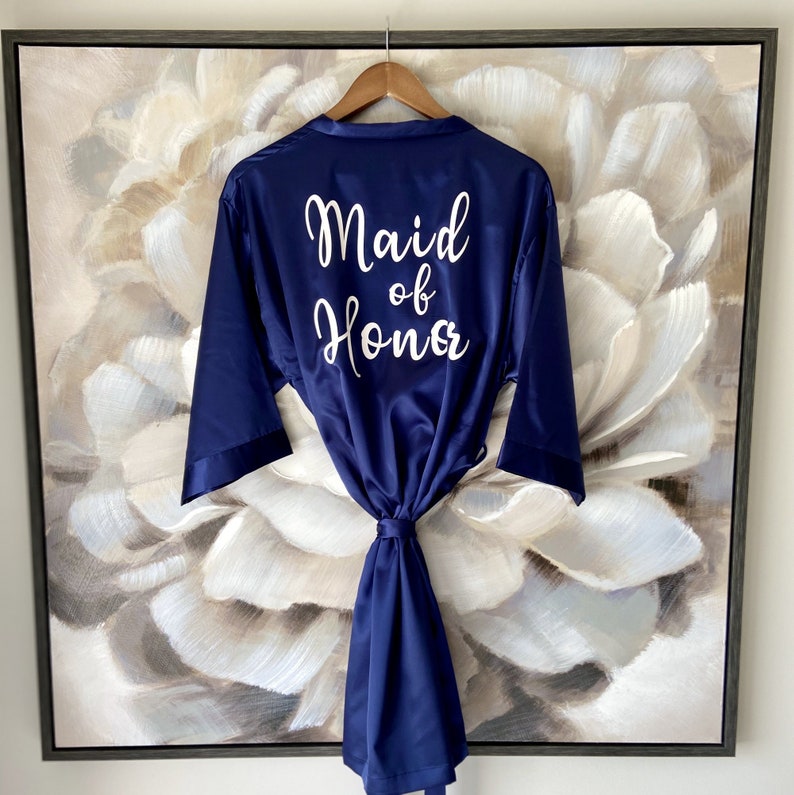 Bridesmaid Satin Robes