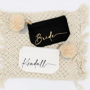 Bridesmaid Makeup Bag