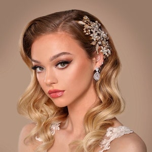 LDYIE  Hair Comb, Bridal Hair Comb, Wedding Crystal Hair Comb, Swarovski Bridal Comb, Wedding Accessory, Wedding Hair Accessories