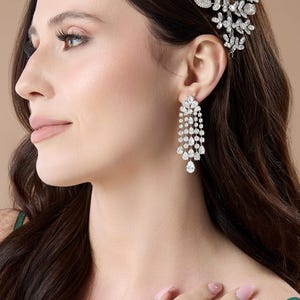 STARDUST Earrings with Swarovski Crystals
