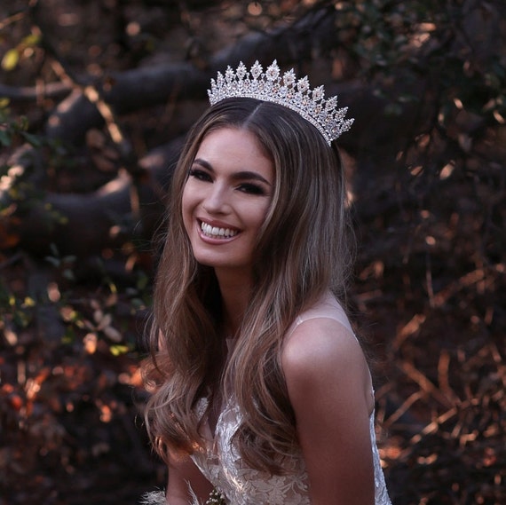 Victoria Swarovski Bridal Crown, Bridal Tiara, Wedding Headpiece, Tiaras and Crowns, Beautiful Crown