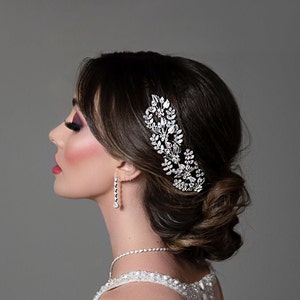 RAIN Wedding Hair Accessories, Bridal Hair Accessory, Bridal Hair Comb, Wedding Hair Comb, Crystal Hair Comb, Wedding Accessories