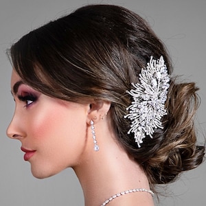 RAWAN Hair Comb, Bridal Hair Comb, Wedding Crystal Hair Comb, Swarovski Bridal Comb, Wedding Accessory, Wedding Hair Accessories