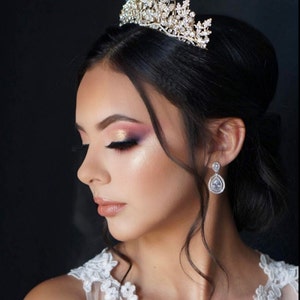 RENEE Swarovski Bridal Tiara, Wedding Crown, Bridal Tiara, Swarovski Crystals Tiara, Wedding Headpiece, Gorgeous Wedding Crown image 5