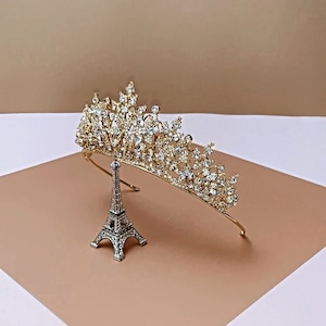 RENEE Swarovski Bridal Tiara, Wedding Crown, Bridal Tiara, Swarovski Crystals Tiara, Wedding Headpiece, Gorgeous Wedding Crown image 8