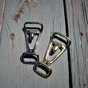 No-Tie Clip For Rope Halters - Nickel Plated