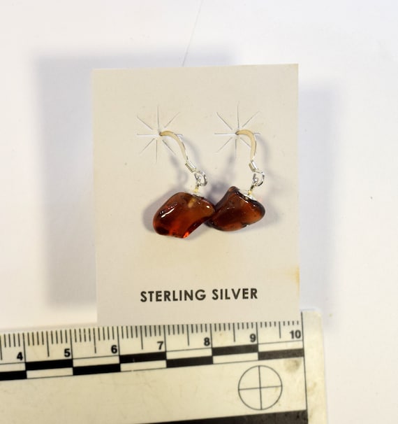 Orecchini pendenti con gancio francese in argento sterling con