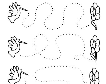 animal tracing etsy