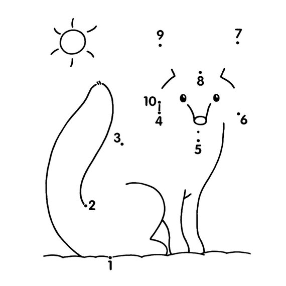 tracing worksheets connect the numbers worksheets learn to etsy