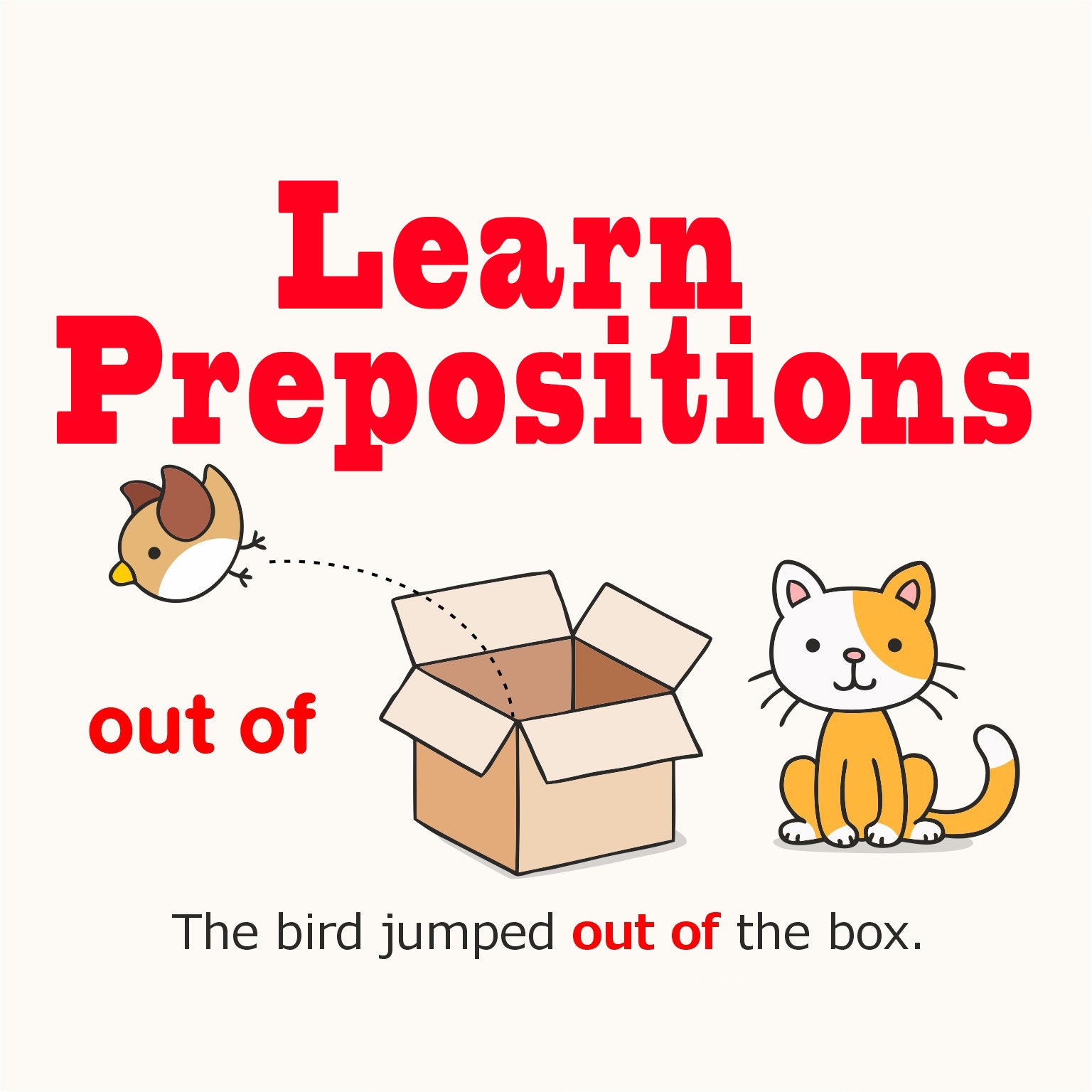 learn prepositions