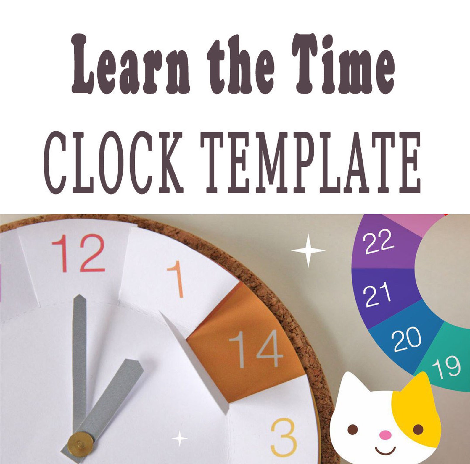 learn-time-pdf-printable-clock-template-cut-and-paste-etsy