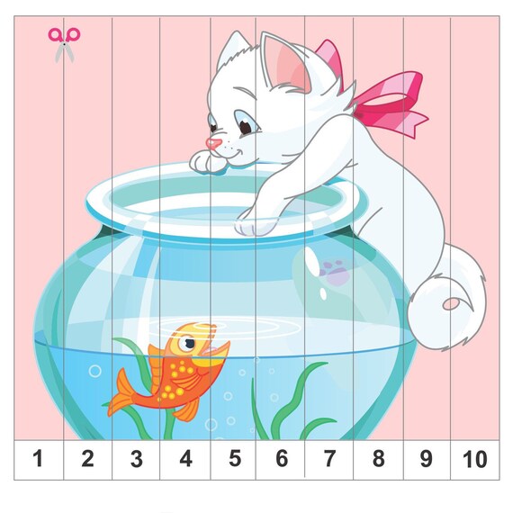 math puzzle for kids pdf printable crafts for kids cut and etsy