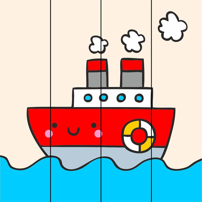 Printable Crafts for Kids Cut and Paste Crafts Home School | Etsy