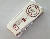 150g Silver 9999 hand poured silver bar CCCP USSR communist russian flag. Silver bar 99.99 . Better than 1oz silver bar about 5oz