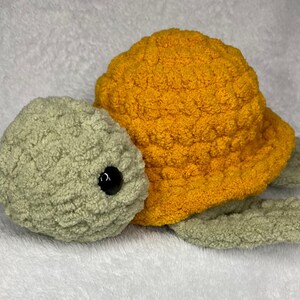Sea Turtle Plush Crochet PATTERN, crochet amigurumi, crochet turtle pattern, CarmenCrochetsDesign