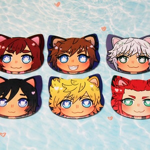 Kingdom Hearts Cat Buttons