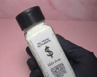Money Attraction Powder, Abundance Intention Powder, Prosperity Spell Powder, Manifest Money Fast, Wealth Ritual Supplies, Hoodoo Money