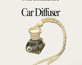 Manifestierender Geld-Auto-Diffusor - Verzauberter Wohlstand-Lufterfrischer, Fülle-Kristall-Auto-Charme, Reichtum und Erfolg Spirituelles Geschenk 14ML