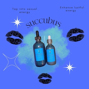 Lust Perfume Oil, Manifestation Oil, Succubus, Body Shimmering, Setting Intention, Seduction oil, Dopesouldopespirit