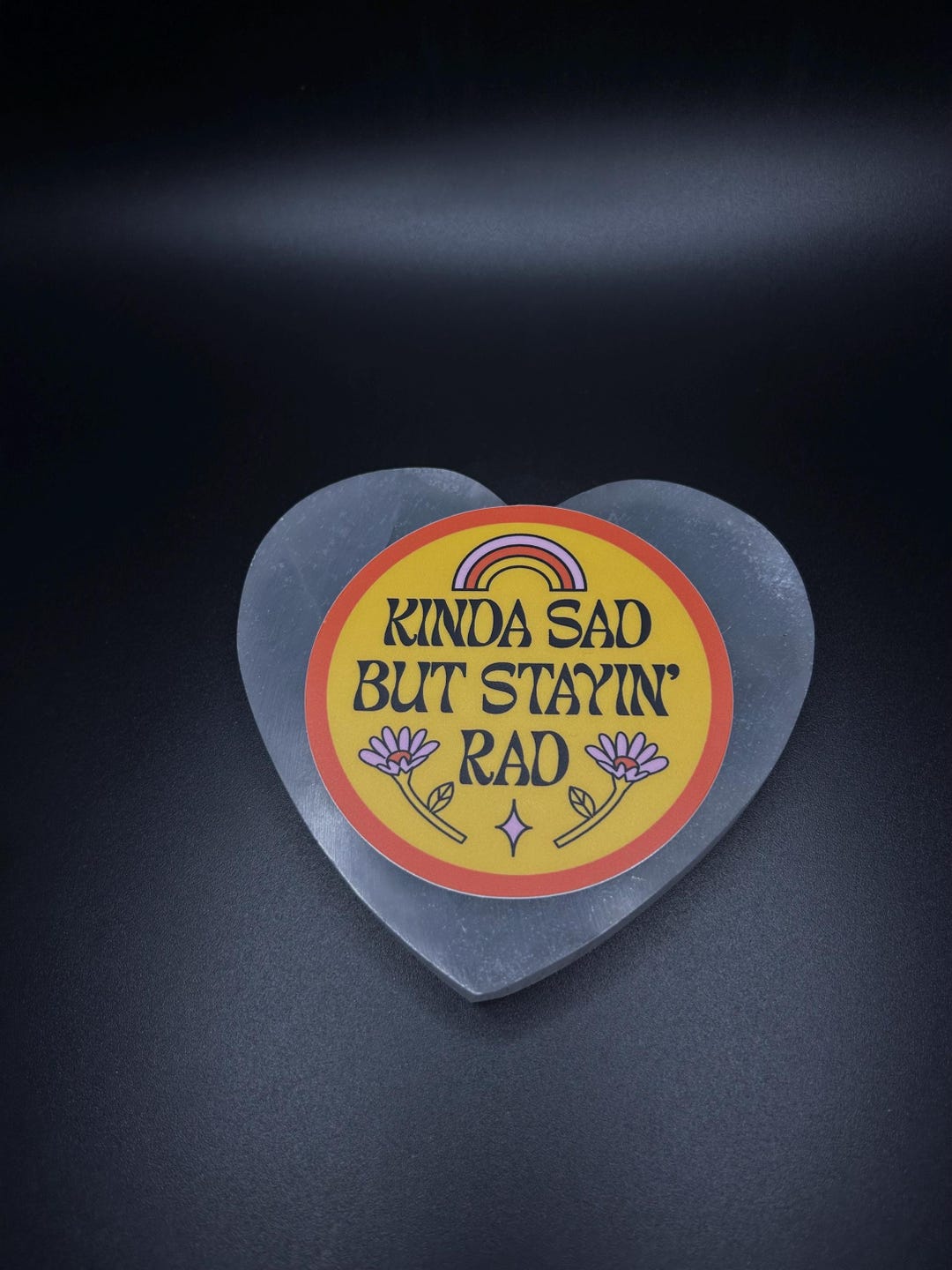 Rad Sitcker Kind of Sad Stayin Rad Sticker – Mental Health Vinyl Sticker ...