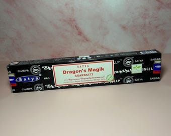 Dragon's Magik wierookstokjes, bescherming, energiereiniging, meditatie, rituelen, spiritueel