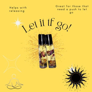 Letting Go, Moving On, Body Oil, Spiritual Healing Gifts, Let it TF GO