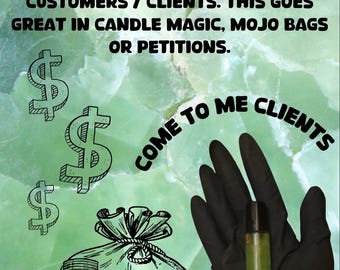 Business Owner Oil, Spell Work,  Come To Me Clients, Ritual Oil Manifest Prosperity, Manifestation, 10ML