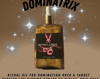 RITUAL Oil | Dominatrix | Candle Magick | Dominating Spell | Please Me | Read Description | Not For Beginners