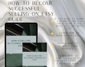 Cómo convertirse en vendedor de Etsy, Guía para iniciar un negocio digital, Producto digital para principiantes, Producto PLR