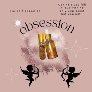 Obsession Body Oil, Self Love, Beauty Spell, Manifestation, Witchy Gift
