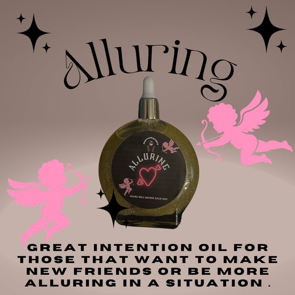 Alluring | Friendship Oil | Attract Friendship | Become More Alluring | Ritual Oil