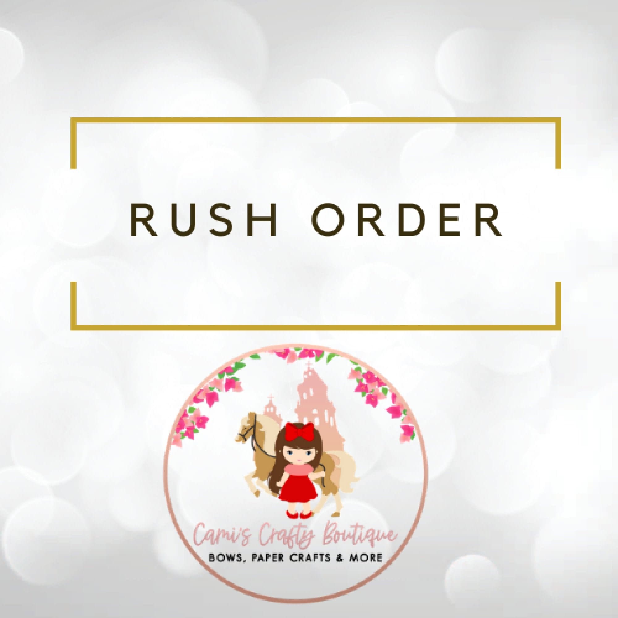 Rush Order Fee - Etsy