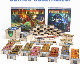 Twilight Imperium 4 & Prophecy of Kings organizer insert