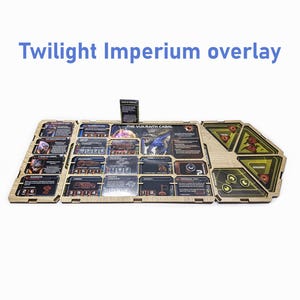 Twilight Imperium 4th edition player mat overlay