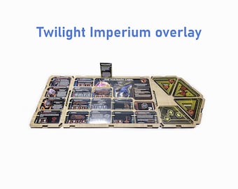 Twilight Imperium 4th edition player mat overlay