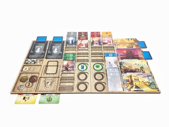 Player Boards for 7 Wonders Duel Set of 2 Boards 