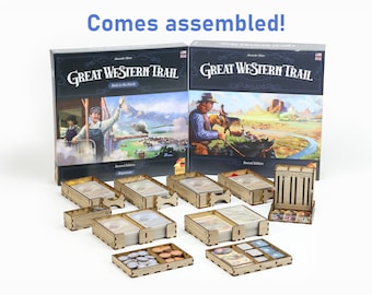 Great Western Trail 2nd edition & Rails To The North organizer insert