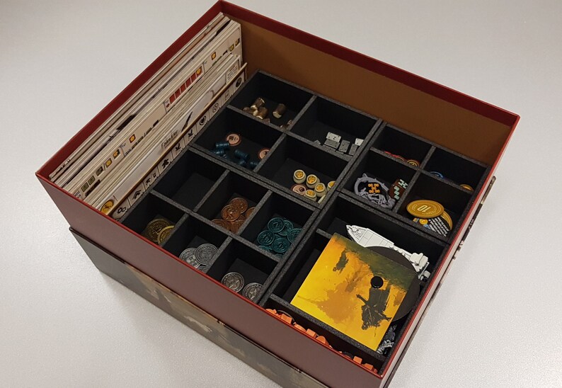 Scythe Legendary Board Game Box Organizer Insert Etsy