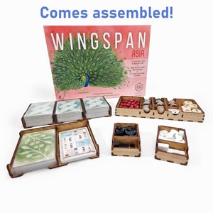 Organizer insert for Wingspan Asia