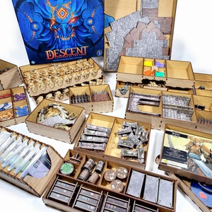 Pre-assembled insert for Descent: Legends of the Dark